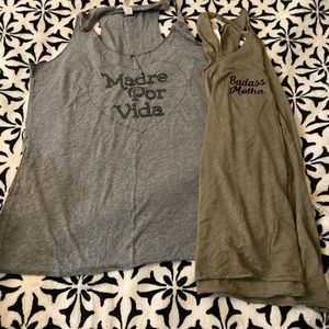 Her little wolves tank tops size Large
